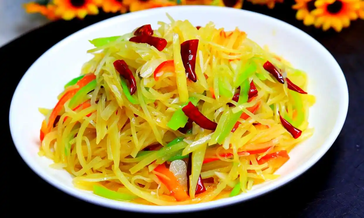 青椒土豆丝